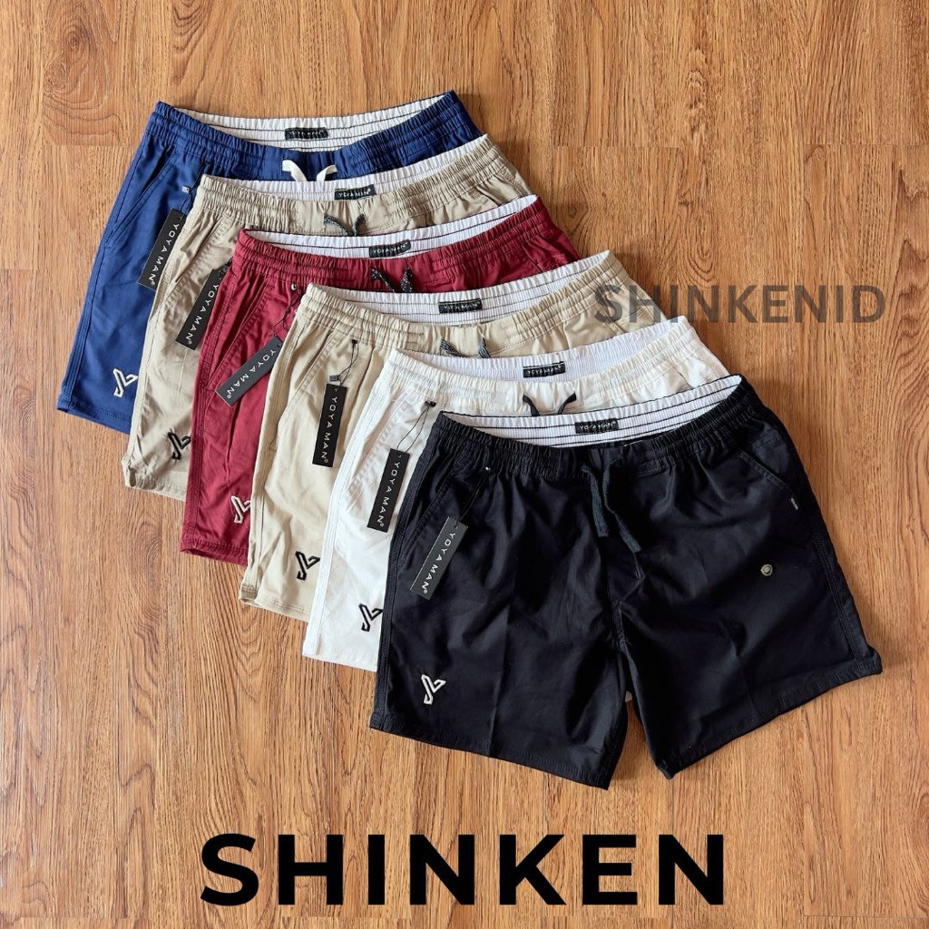 YOYA MAN - Celana PendekCelana PantaiCelana Pendek PriaCelana Pendek PolosCelana Pendek Yoya man