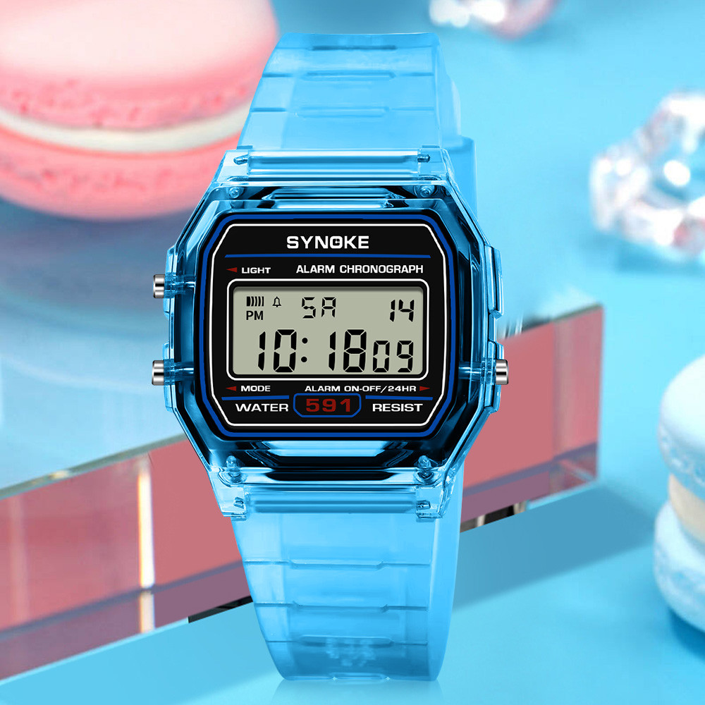 SYNOKE 591,Men's Digital Watch Stopwatch Watches