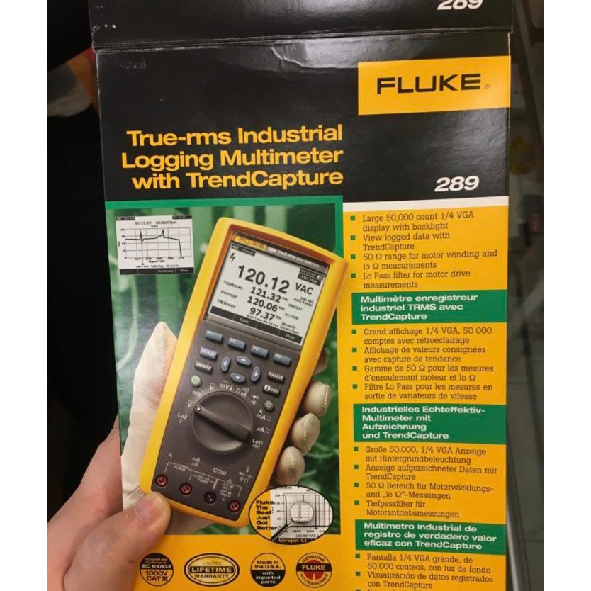 Fluke 289 Digital Multimeter Orginal Fluke