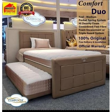 KASUR SPRINGBED COMFORTA - MATRAS FURNITURE - KASUR ANAK SORONG - COMFORT DUO - COMFORTA - 100 FULL 