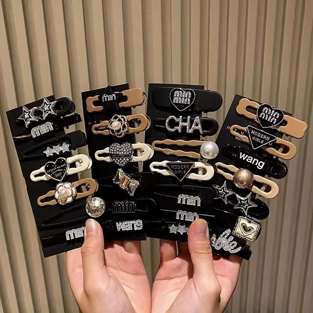 TBB Set Jepit Rambut Wanita Aksesoris Rambut Fashion Model Kekinian Wanita Fashion Korea A187