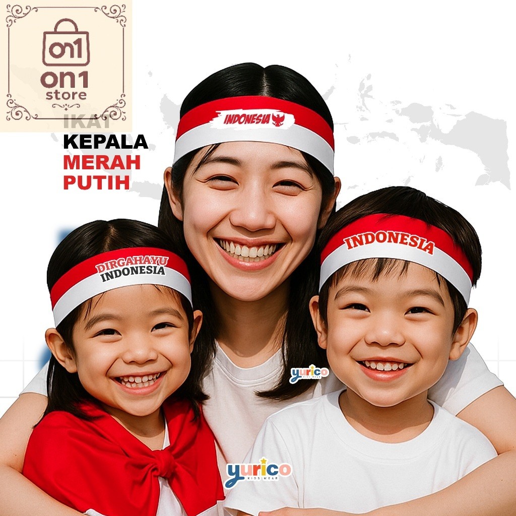 Serba Agustus / Bendera Ikat Kepala Merah Putih Kemerdekaan 17 Agustus