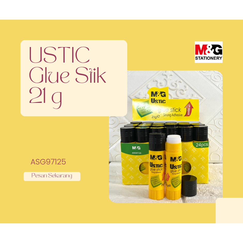 

M&G Glue Stick strong adhesive 21g ASG97125 - Satuan