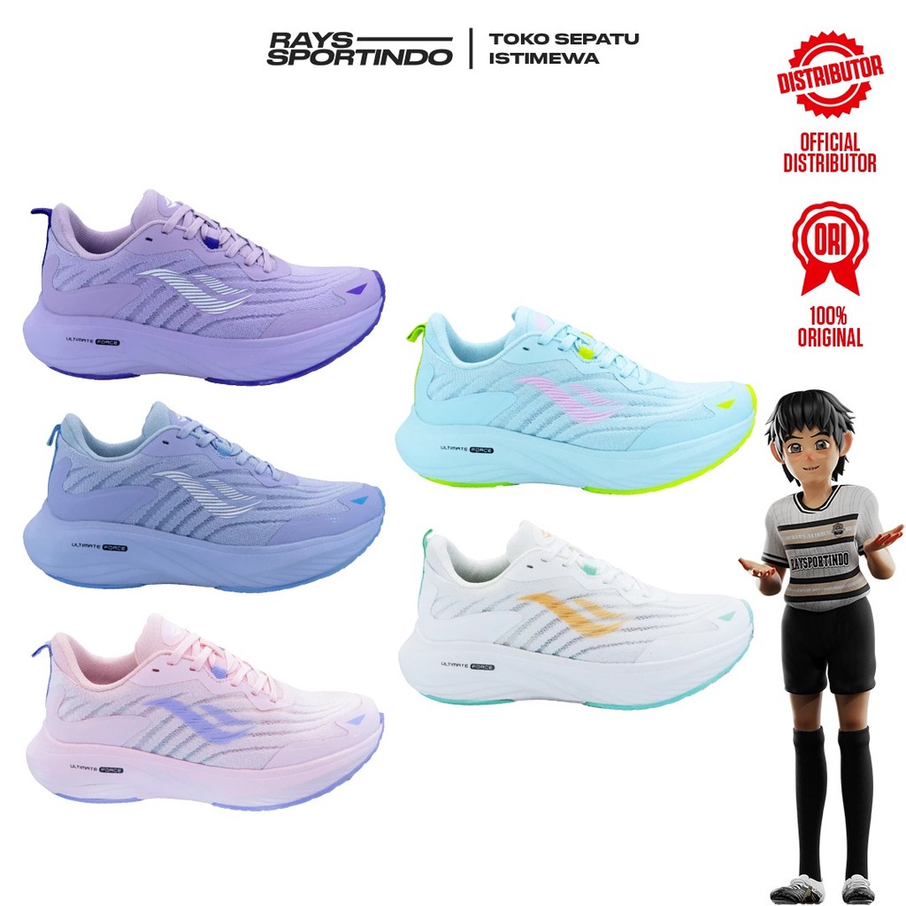 SEPATU RUNNING WANITA DESLE GEYA