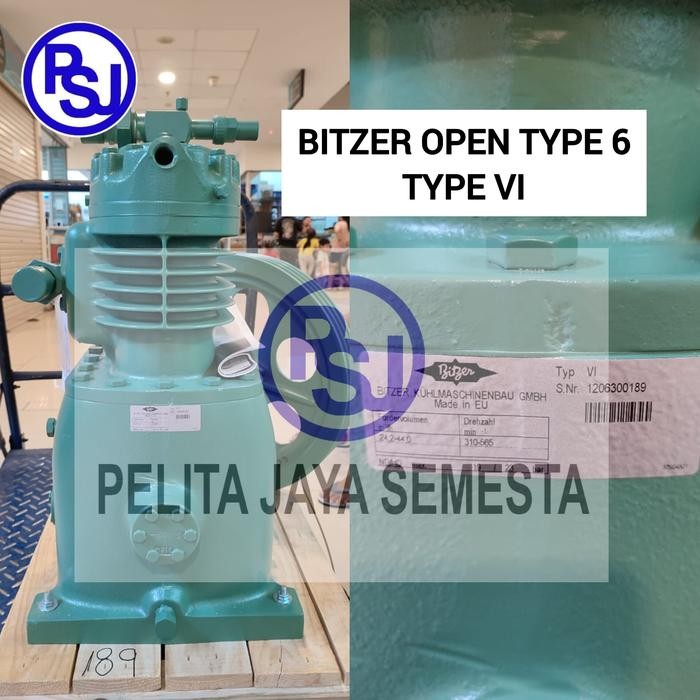 Compresor Bitzer TYPE VI / kompresor Bitzer TYPE VI / TYPE 6 VI / OPEN TYPE 6 BITZER
