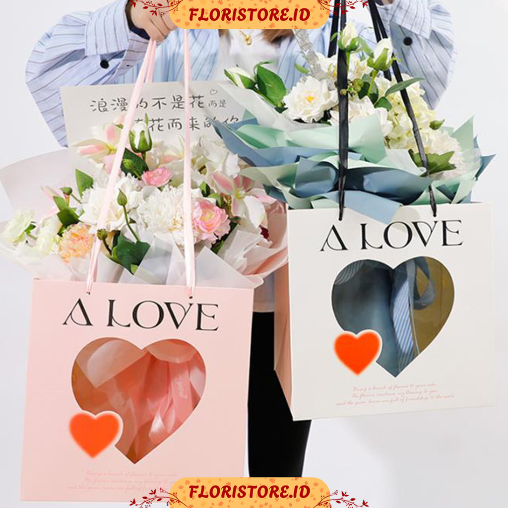 

PAPER HAMPERS BAG / KERANJANG BUKET BUNGA / AKSESORIS BUKET / FLORIST BAG SUPPLY / FLOWER BASKET / PAPER BAG