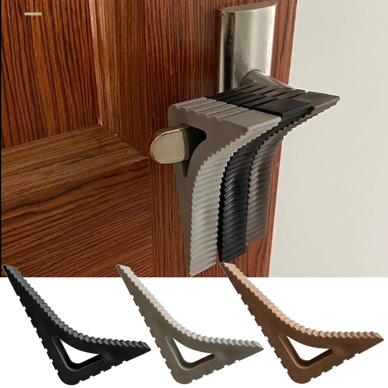 Triangle Door Stop Karet Ganjelan Pintu/ Penahan Pintu / Ganjalan Pintu Rumah / Pengganjal Pintu Rum