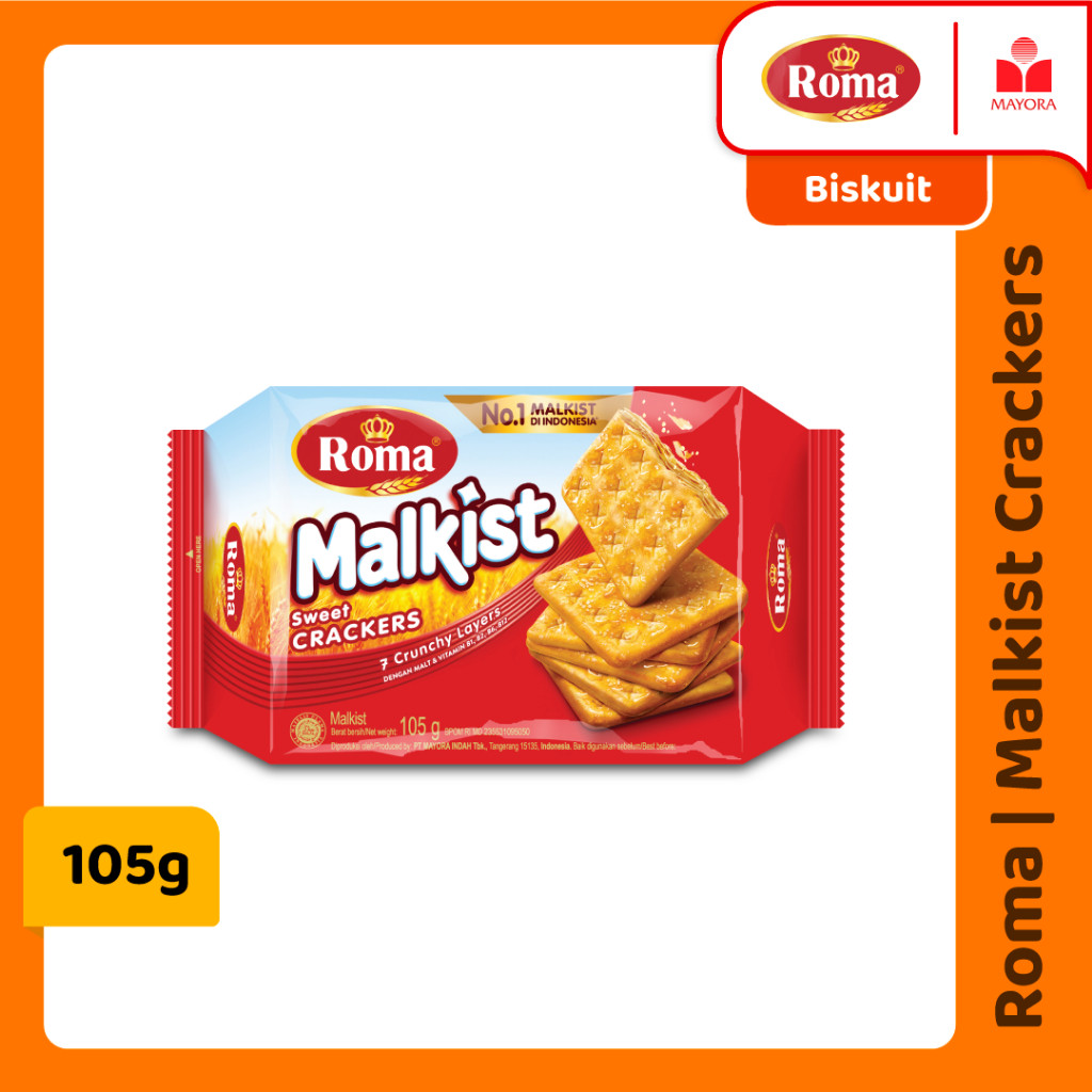 

Roma Malkist Crackers 105 gram