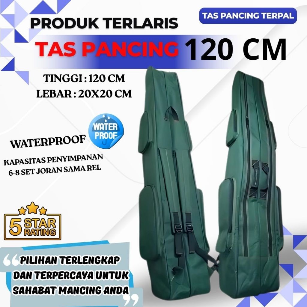 TAS Pancing TAS Joran Pancing Jumbo Besar Terbaru Bisa Muat EMBER