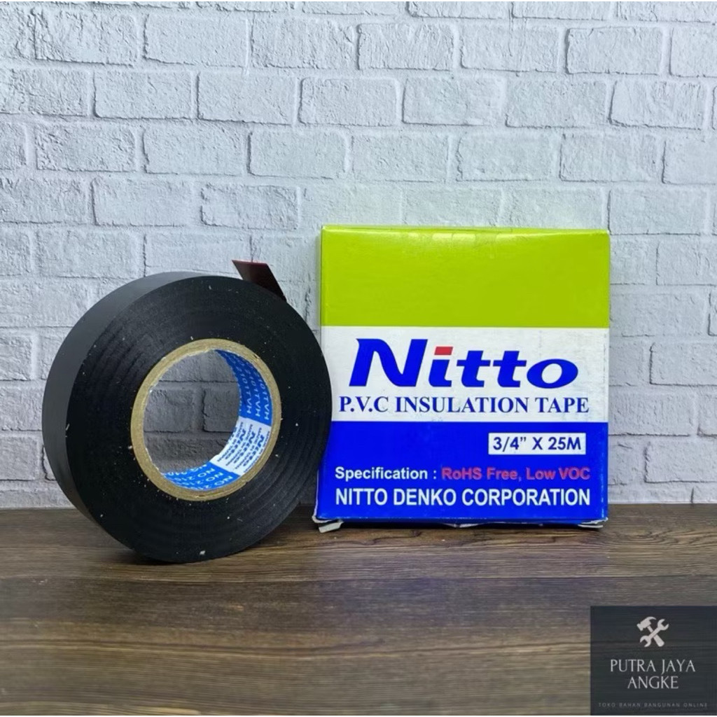 Isolasi Kotak Nitto ECERR / Isolasi Kabel NITTO / Solatip Kabel Nitto / Isolasi Nitto