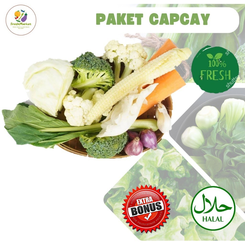 

Paket Sayur Capcay Komplit Segar Sayurinstant
