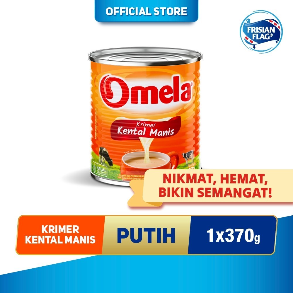 

Frisian Flag Omela Krimer Kaleng 370g - 1 pcs