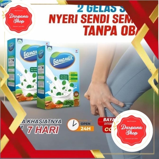 

Gamamilk Sendi Tulang SUSU OSAMILK Obat Tulang dan Sendi SUSU ETAWA GAMAT GAAMMAMILLK (1 Box) - Solusi Atasi Masalah Sendi&Tulang