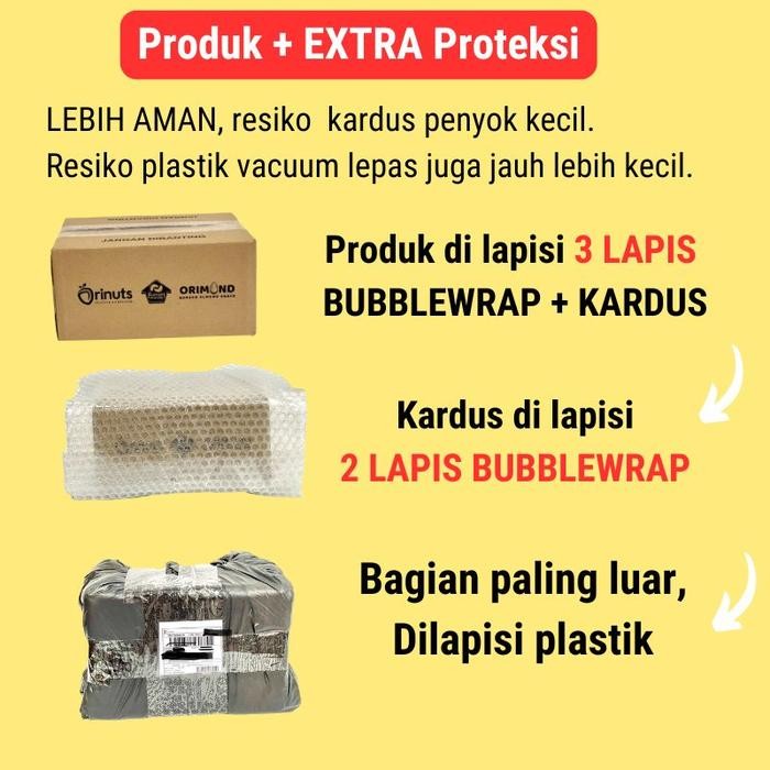 

KACANG METE MATANG PANGGANG UTUH RASA ORI 500GR - EXTRA PROTEKSI