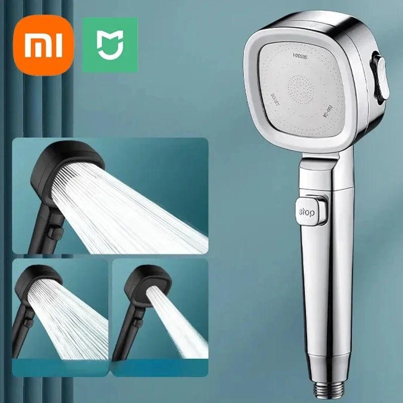 Xiaomi High Pressure Shower Head 3 Modes Adjustable Shower Head Set Smart Bathroom New Djustable Sho