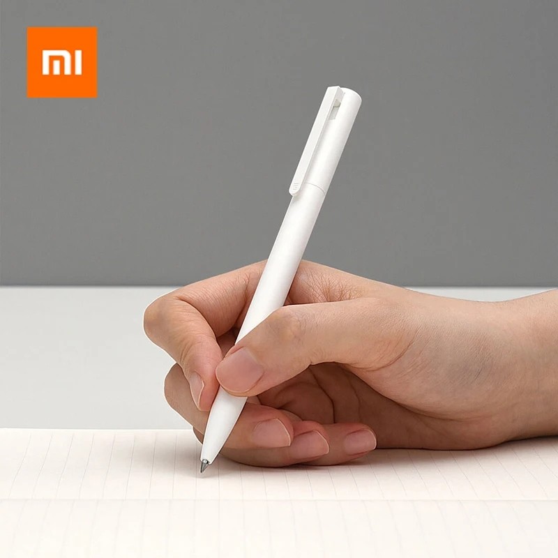 

Original Xiaomi Mijia Retail Gel Pen Black Ink Press the Core Replacement Writing Smooth Refill 0.5mm BUSINESS School Stationary