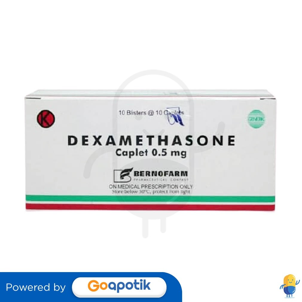 Dexamethasone Bernofarm 0.5 Mg Box 100 Tablet