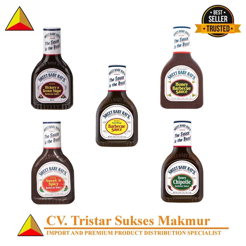 

Sweet Baby Rays Dressing 510 gr All Varian Rasa Sauce Barbeque Saus Panggang