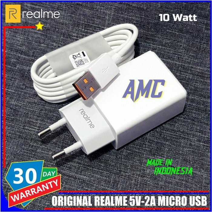 GARANSI Charger Realme C20 Realme C21 ORIGINAL 100% Micro USB