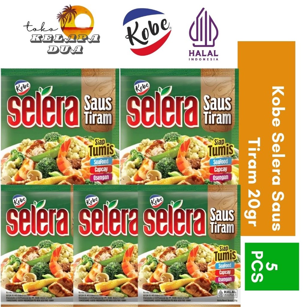 

Kobe Selera Saus Tiram Sacheet 20gr x 5pcs