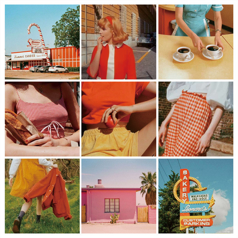 

Retro French Card Photo Decoration Card Set Last Century Style Art Photography Props Collocation Postcard Diy Room Wall Sticker