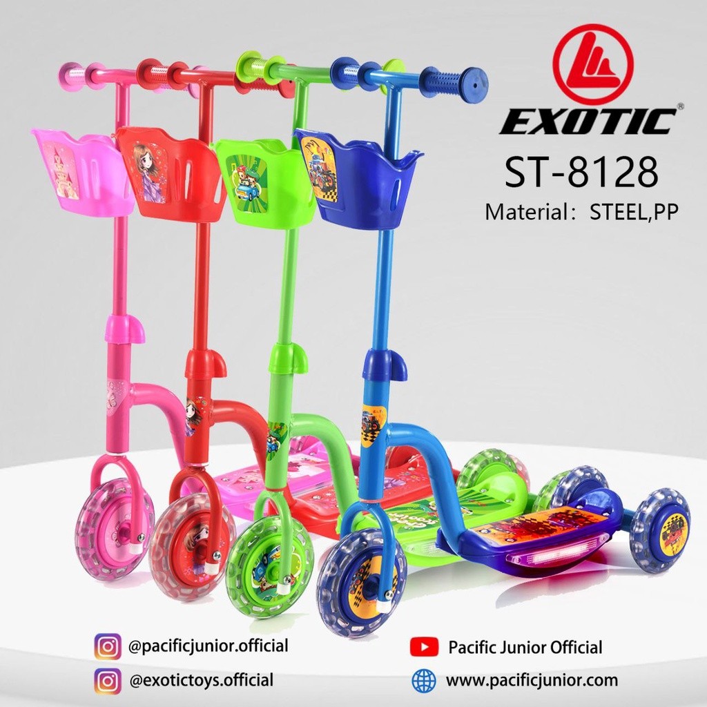 Scooter Anak Otoped Exotic ST-8128 best seller