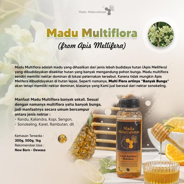 

Hot Produk Madu Abdurrahman (1Kg) 100% ASLI & MURNI Raw Honey - Multiflora Terbaik dan Terlaris