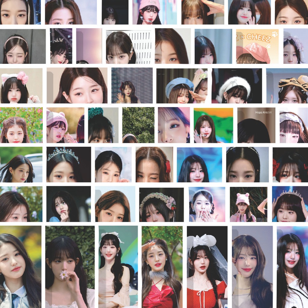 

Stiker Cutting Pack Stiker Wonyoung Poster Isi 100Pcs Series Aesthetic Lucu Keren Untuk Koper Bahan Vynil
