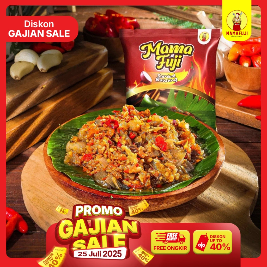 

[NEW LAUNCHING] Mamafuji - Sambal Bawang 150 Gram