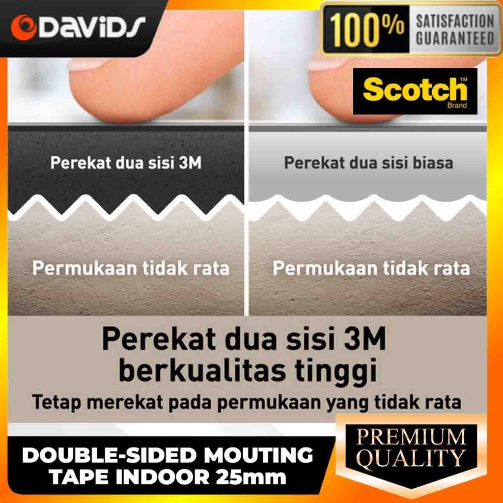 

JAMIN MURAH !!!Double Tape Isolasi Dobel Tip Doubletip Solasi Super Kuat 3M 110-S25(BISA LANGSUNG ORDER)