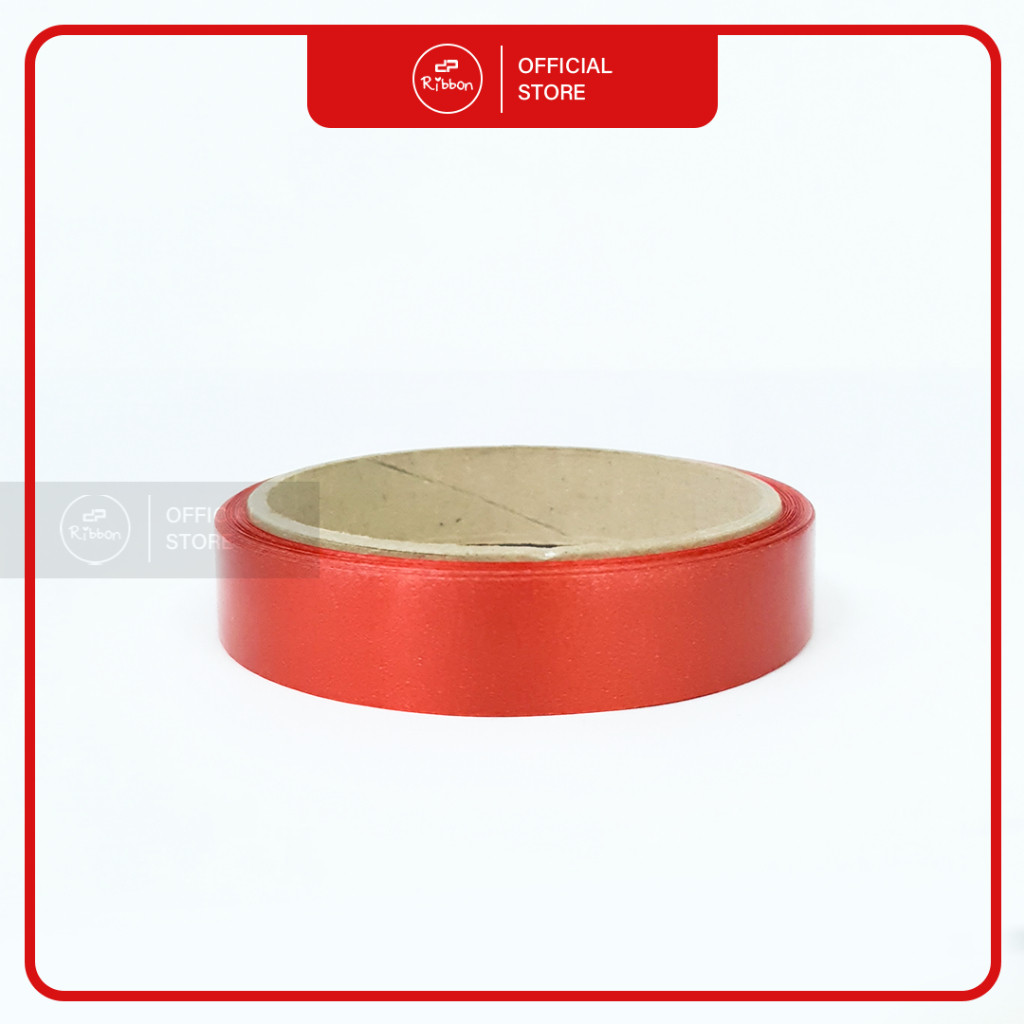 

1 Roll Pita Kado 2 cm Plastik Tanpa Label Ribbon 3/4" Pita Jepang Produk OEM