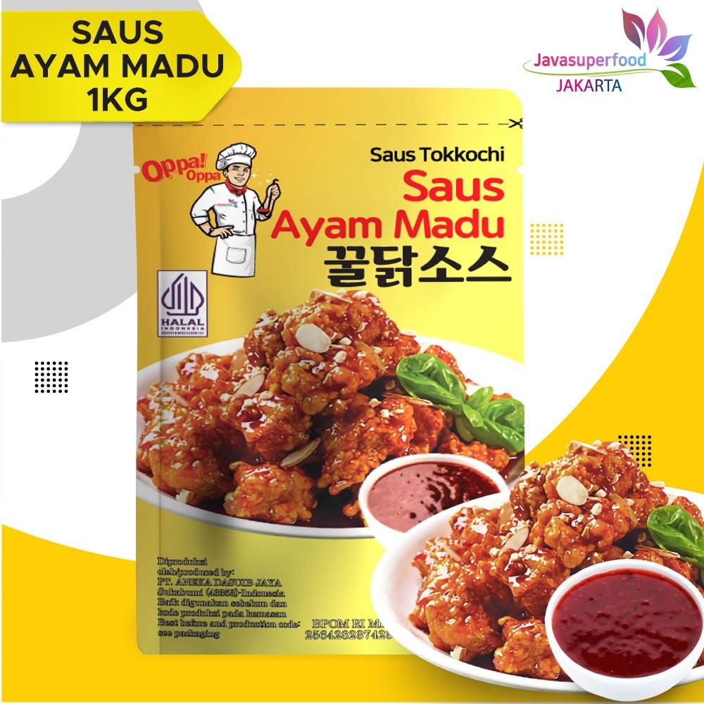 

(HALAL) Saus Instan Saus Ayam Madu 1KgHONEY CHICKEN SAUCE 1Kg