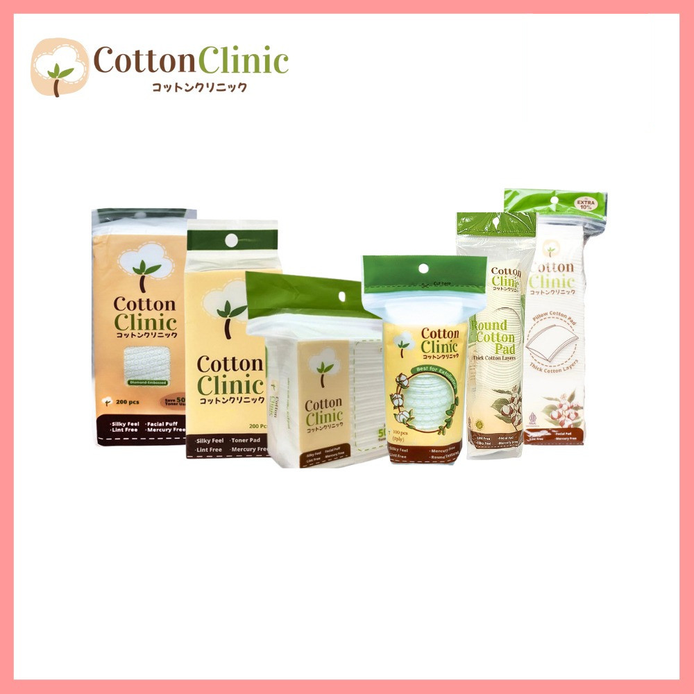 COTTON CLINIC KAPAS - KAPAS TONER WAJAH - KAPAS WAJAH