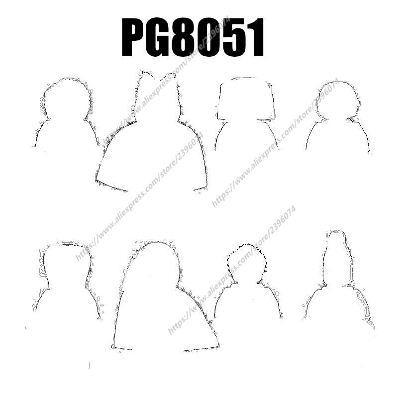 

PG8051 Action Figures Movie accessories Building Blocks Bricks toys PG711 PG712 PG713 PG714 PG715 PG716 PG717 PG718