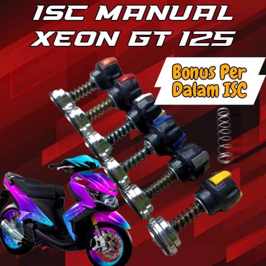 ISC MANUAL KHUSUS YAMAHA XEON GT 125 PENGATUR LANGSAM MANUAL MOTOR INJEKSI