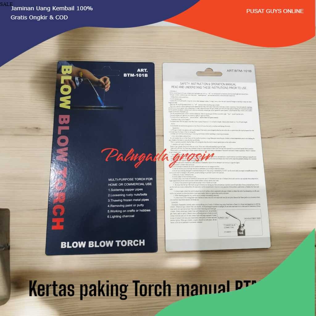 PUSAT kertas paking torch btm 101