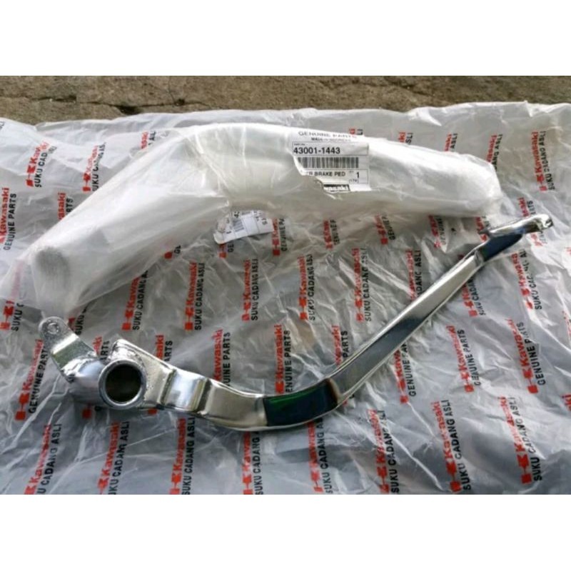 kawasaki blitz pedal rem kawasaki blitz original ori pedal rem blitz untuk cb gl100 43001-1443