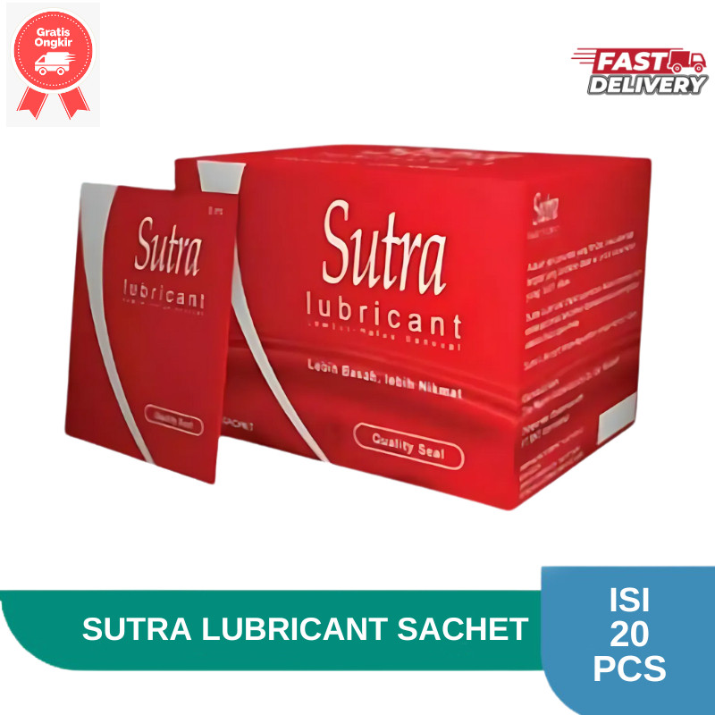 

【 Top 】Tersedia Sutra Lubricant 5 ml 1 Box Isi 20 Pcs ~_radanamart_~