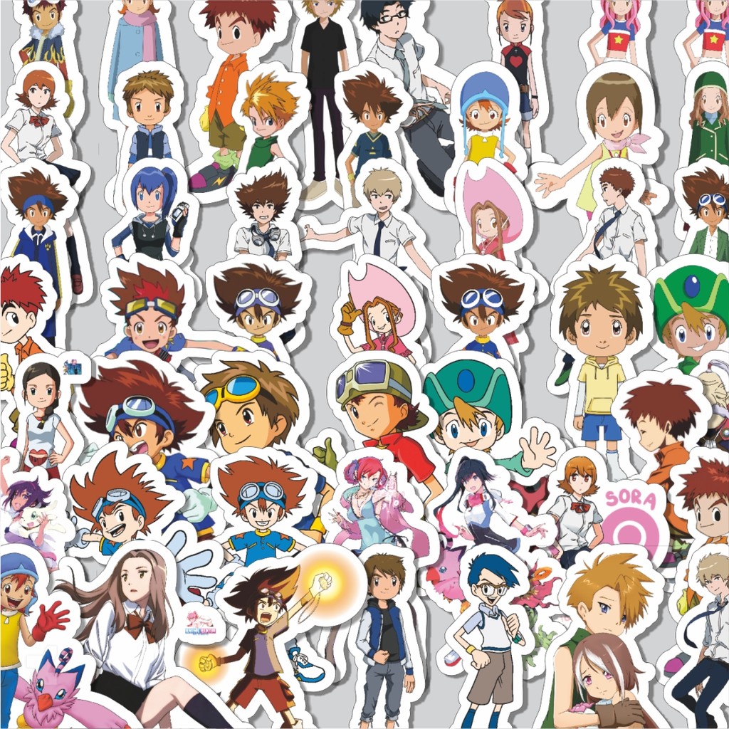 

Stiker Cutting Pack Stiker Anime Series Digimon Character Mix 1 Isi 100Pcs Series Aesthetic Lucu Keren Untuk Koper Bahan Vynil