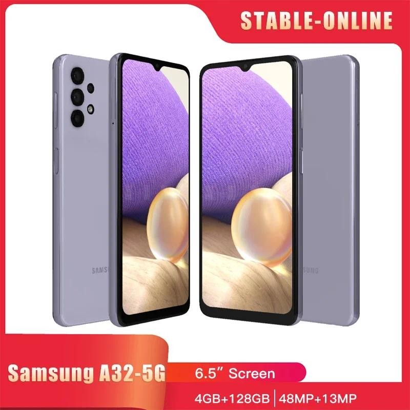 Original Samsung Galaxy A32 A326K A326B/DS 5G Mobile Phone NFC 4GB+128GB 6.5" 48MP+8MP+5MP+2MP+13MP 