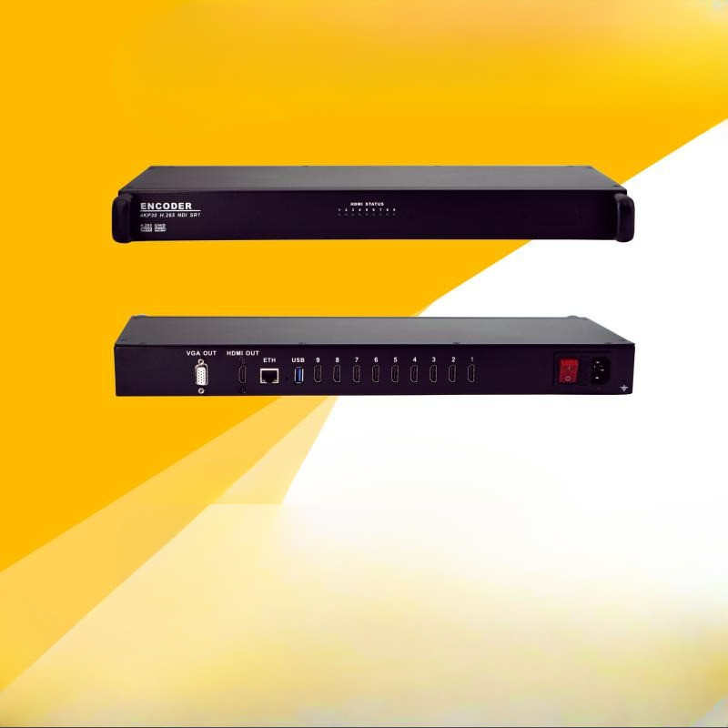 Enc9 9-way HD 3531d encoder HDMI live hevc h265 IPTV