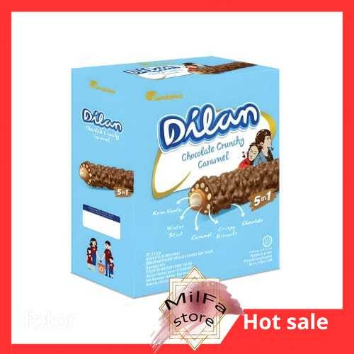 

MF1228 Dilan Chocolate Crunchy Caramel/Martabak 24 g 1box