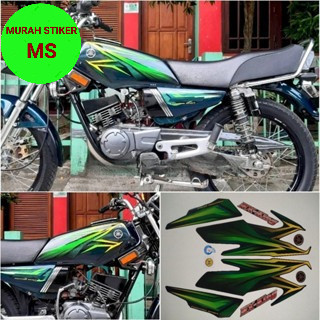 STRIPING STICKER RX KING 2005 HIJAU