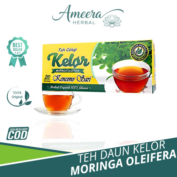 

Daun Kelor Teh Herbal Untuk Darah Tinggi, Anemia, Jantung, & Memperlancar Asi ibu menyusui