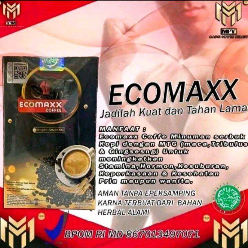 

kopi Ecomaxx Coffee Merupakan Minuman Serbuk kopi Kemasan Terbaru New Barcode