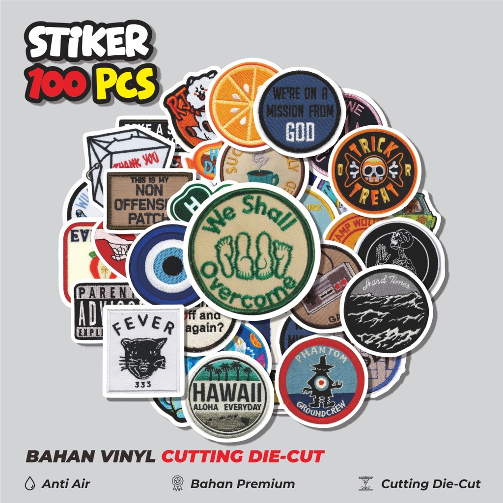 

Terbaru! 50 pcs Stiker Patch V16 Dekorasi Lucu Kreatif untuk Notebook, Skateboard, HP