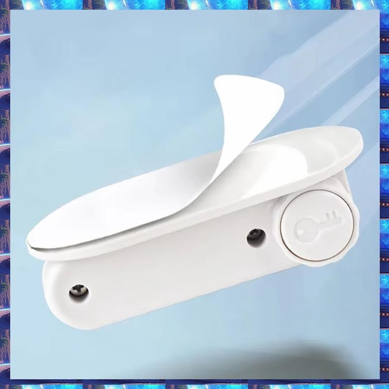 

2025 Lock-Anti-Open Handle Punch-Free Installation Multifunctional With Button Buckle,Lock-Anti-Open Handle Punch-Free Installat