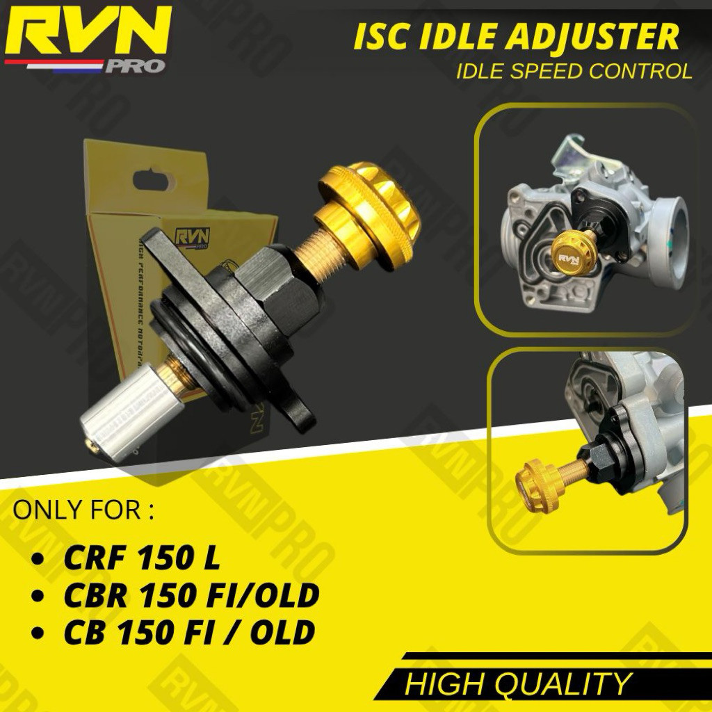 RVN ISC IDLE SCREW SENSOR CONTROL SETELAN LANGSAM MANUAL CNC CB150 R CBR 150 R CRF 150 L CRF150  IDL