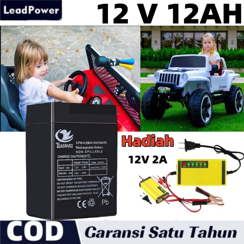 Aki Baterai Kering 12V 12AH/Aki Kering 12 Amper 12 Volt 12 8 Amper Motor Aki Mobil Mobilan