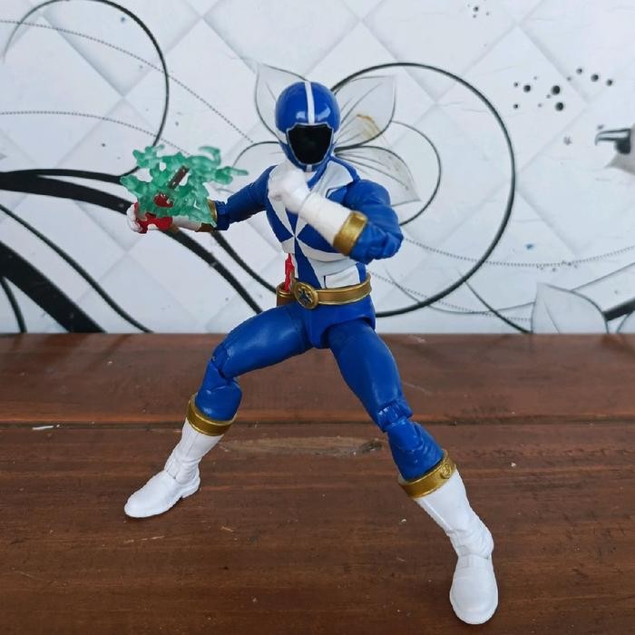Power Rangers Lightning Collection Lightspeed Rescue Blue Ranger (Hasbro)